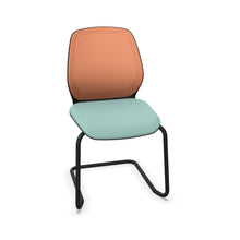 Lade das Bild in den Galerie-Viewer, Se:kit Besucherstuhl Freischwinger SEDUS mit Netzrücken (Box)