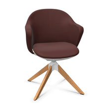 Lade das Bild in den Galerie-Viewer, Se:flair Bürodrehstuhl SEDUS mit 4-Stern Holzfuß, drehbar (Box)