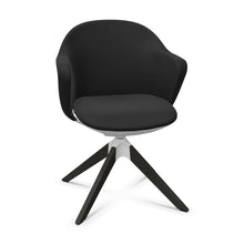 Lade das Bild in den Galerie-Viewer, Se:flair Bürodrehstuhl SEDUS mit 4-Stern Holzfuß, drehbar (Box)
