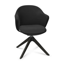 Lade das Bild in den Galerie-Viewer, Se:flair Bürodrehstuhl SEDUS mit 4-Stern Holzfuß, drehbar (Box)