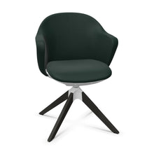 Lade das Bild in den Galerie-Viewer, Se:flair Bürodrehstuhl SEDUS mit 4-Stern Holzfuß, drehbar (Box)
