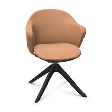 Lade das Bild in den Galerie-Viewer, Se:flair Bürodrehstuhl SEDUS mit 4-Stern Holzfuß, drehbar (Box)