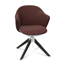Lade das Bild in den Galerie-Viewer, Se:flair Bürodrehstuhl SEDUS mit 4-Stern Holzfuß, drehbar (Box)