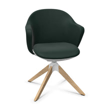 Lade das Bild in den Galerie-Viewer, Se:flair Bürodrehstuhl SEDUS mit 4-Stern Holzfuß, drehbar (Box)