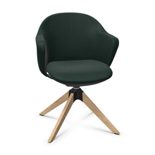 Lade das Bild in den Galerie-Viewer, Se:flair Bürodrehstuhl SEDUS mit 4-Stern Holzfuß, drehbar (Box)