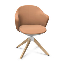 Lade das Bild in den Galerie-Viewer, Se:flair Bürodrehstuhl SEDUS mit 4-Stern Holzfuß, drehbar (Box)