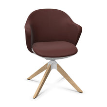 Lade das Bild in den Galerie-Viewer, Se:flair Bürodrehstuhl SEDUS mit 4-Stern Holzfuß, drehbar (Box)