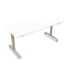 Lade das Bild in den Galerie-Viewer, se:lab flip Staffeltisch klappbar mit Rollen SEDUS