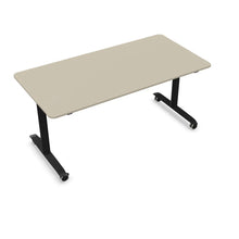 Lade das Bild in den Galerie-Viewer, se:lab flip Staffeltisch klappbar mit Rollen SEDUS