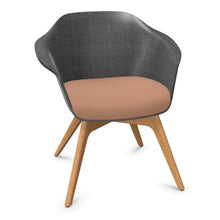 Lade das Bild in den Galerie-Viewer, Se:lounge light Vierfußstuhl mit Holzgestell SEDUS (Box)