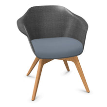 Lade das Bild in den Galerie-Viewer, Se:lounge light Vierfußstuhl mit Holzgestell SEDUS (Box)