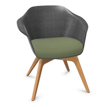 Lade das Bild in den Galerie-Viewer, Se:lounge light Vierfußstuhl mit Holzgestell SEDUS (Box)