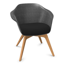 Lade das Bild in den Galerie-Viewer, Se:lounge light Vierfußstuhl mit Holzgestell SEDUS (Box)