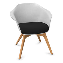 Lade das Bild in den Galerie-Viewer, Se:lounge light Vierfußstuhl mit Holzgestell SEDUS (Box)