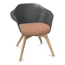 Lade das Bild in den Galerie-Viewer, Se:lounge light Vierfußstuhl mit Holzgestell SEDUS (Box)