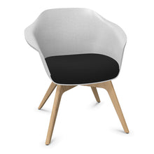 Lade das Bild in den Galerie-Viewer, Se:lounge light Vierfußstuhl mit Holzgestell SEDUS (Box)