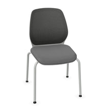 Lade das Bild in den Galerie-Viewer, Se:kit Besucherstuhl Vierfuß SEDUS mit Netzrücken (Box)