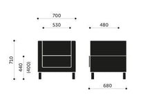 Lade das Bild in den Galerie-Viewer, Vancouver Lite Sofas ProfiM