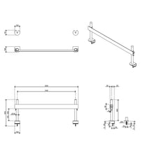 Load image into Gallery viewer, Viewlite plus monitor arm - desk 620
