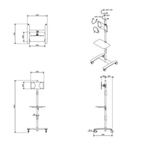Load image into Gallery viewer, Viewlite plus monitor arm - desk 620
